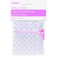 PAQ.6/U BOLSAS DE GASAS TOPOS ROSAS