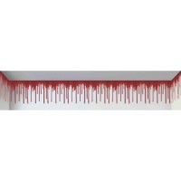 DECORACION PARED GOTEO SANGRE 6,09MT