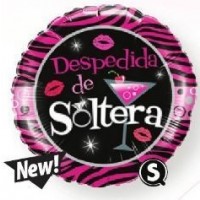 GLOBO 18" FOIL REDOND DESPEDIDA SOLTERA