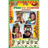 KIT 6 PIEZAS PHOTO CALL FIESTA MEXICO
