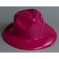 SOMBRERO ADULTO FEDORA PLST GRANATE