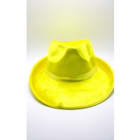   SOMBRERO ADULTO FEDORADELUXEAMARILL