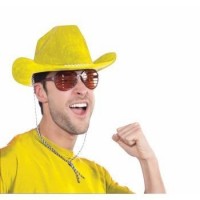    SOMBRERO ADULTVAQUERODELUXEAMARILL
