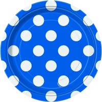  PAQ.8/U PLATO AZUL TOPO 17,1CM