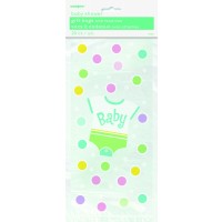 PAQ.20/U BOLSAS CELO BODY BABY 29X13CM