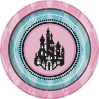 PAQ.8/U PLATOS PRINCESAS 17,1CM