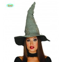 SOMBRERO BRUJA GRIS
