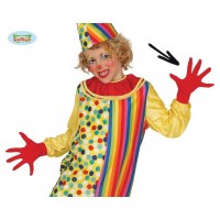    GUANTES CORTOS ROJOS INFANTILES