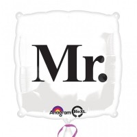 GLOBO FOIL CUADRADO MR.