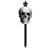 PINCHO JARDIN ESTACA CALAVERA 54CM