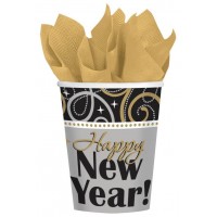 $ PAQ.8/U VASO PLATA NEW YEAR 266ML