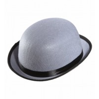 SOMBRERO INFANTIL BOMBIN GRIS FIELTRO