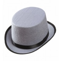 SOMBRERO INFANTIL COPA GRIS FIELTRO