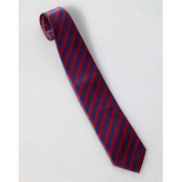 CORBATA RAYAS ROJO/AZUL AÑOS 20