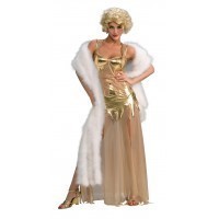  DISFRAZ T-UNICA CHICA ESTRELLA D ORO