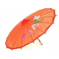   SOMBRILLA CHINA NARANJA 40CM