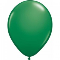   25 GLOBOS 11" LATEX VERDE