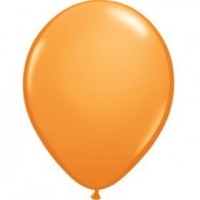   6 GLOBOS 11" LATEX NARANJA