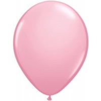   6 GLOBOS 11" LATEX ROSA PALO