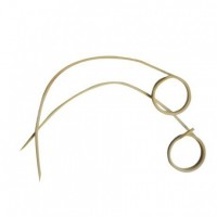 $D 100/U BROCHETA CURVADA 11CM