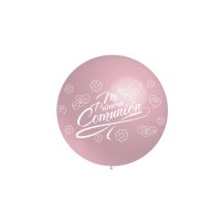 $ GLOBO JUMBO 2FT COMUNION ROSA P2830