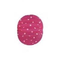 FAROL ESFERICO FUCSIA TOPO BLANCO 22CM