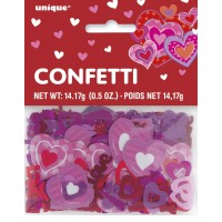 PAQ.CONFETI CORAZON LOVE 14,17GR