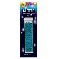  BOTE GLITTER COLOR TURQUESA 22GR