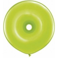 $D 25 GLOBOS 16" LATEX DONUT VERDE LIMA