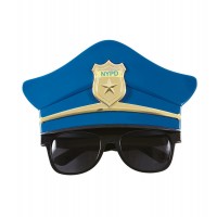 GAFAS OFICIAL POLICIA FORMA GORRO