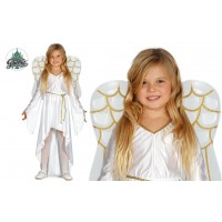 $D/DISFRAZ 3A4 AÑOS ANGEL DORADO