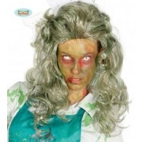 $D PELUCA ZOMBIE MUJER LARGA ONDULADA