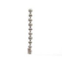 TUBO 10/U BOLA PLATA GLIT/MATE/MET 60MM