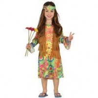 $DDISFRAZ 5A6 AÑOS HIPPIE GIRL