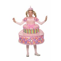 DISFRAZ 8A10AÑOS PASTEL INFANTIL