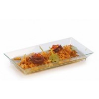 $D  6  BANDEJA VERDE AGUA 13X6X1,6CM