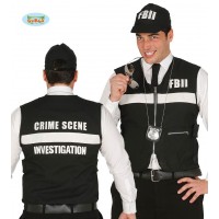CHALECO ADULTO F.B.I