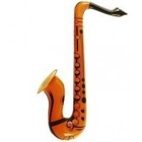 $D SAXOFON HINCHABLE NARANAJA