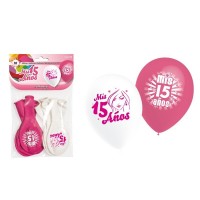 10 GLOBOS HG2029 MIS 15 AÑOS