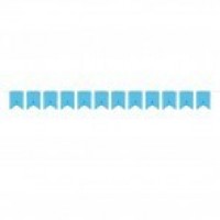 GUIRNALDA RECTANGULAR COMUNION AZUL 2,4M