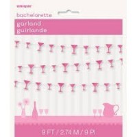 GUIRNALDA VASO MARTINI ROSA 2.74M