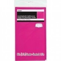   MANTEL PL REDONDO ROSA NEON 2,13M