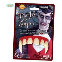 DIENTES VAMPIRO C/PASTA TERMOPLASTICA