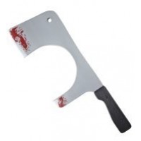 $D MACHETE CABEZA ENSANGRENTADO