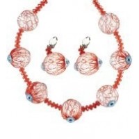 COLLAR PENDIENTES DE AJOS