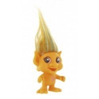 FIGURA TARTA TROLLS  NARANJA 5CM