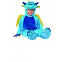! DISFRAZ BEBE 6A12 MESES DRAGON AZUL