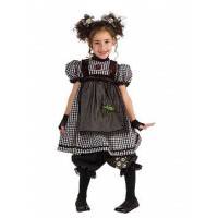 DISFRAZ 3A4 AÑOS MUÑECA TRAPO GOTICA