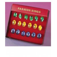 CAJA ANILLOS COLORES SURTIDOS