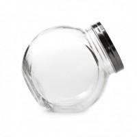 = TARRO CRISTAL INCLINADO C/TAPA 4430ML